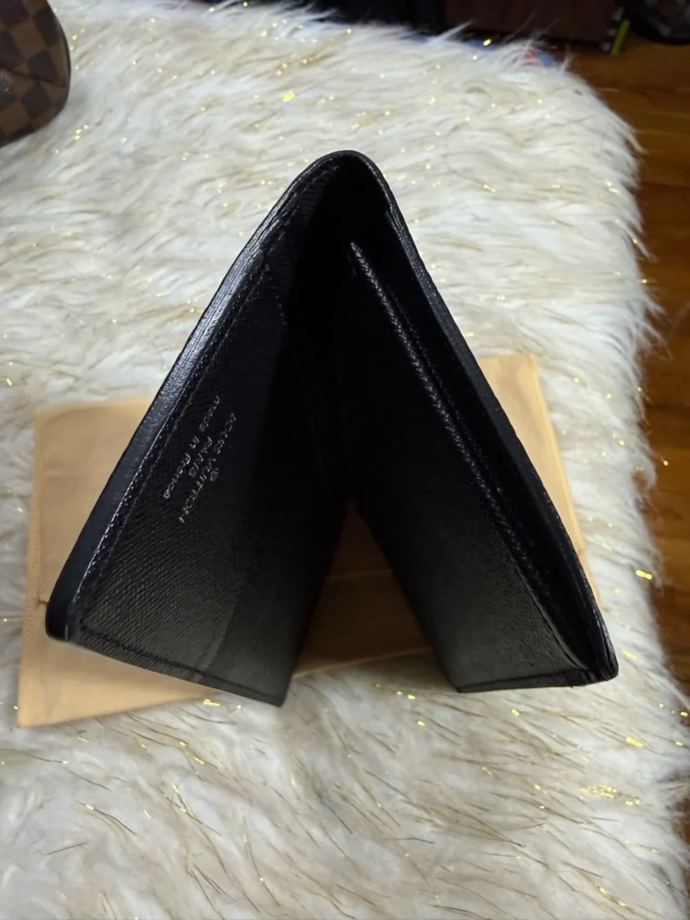 Louis Vuitton Brazza Black Damier Graphite wallet w/ Dust-bag unisex - Picture 4 of 16